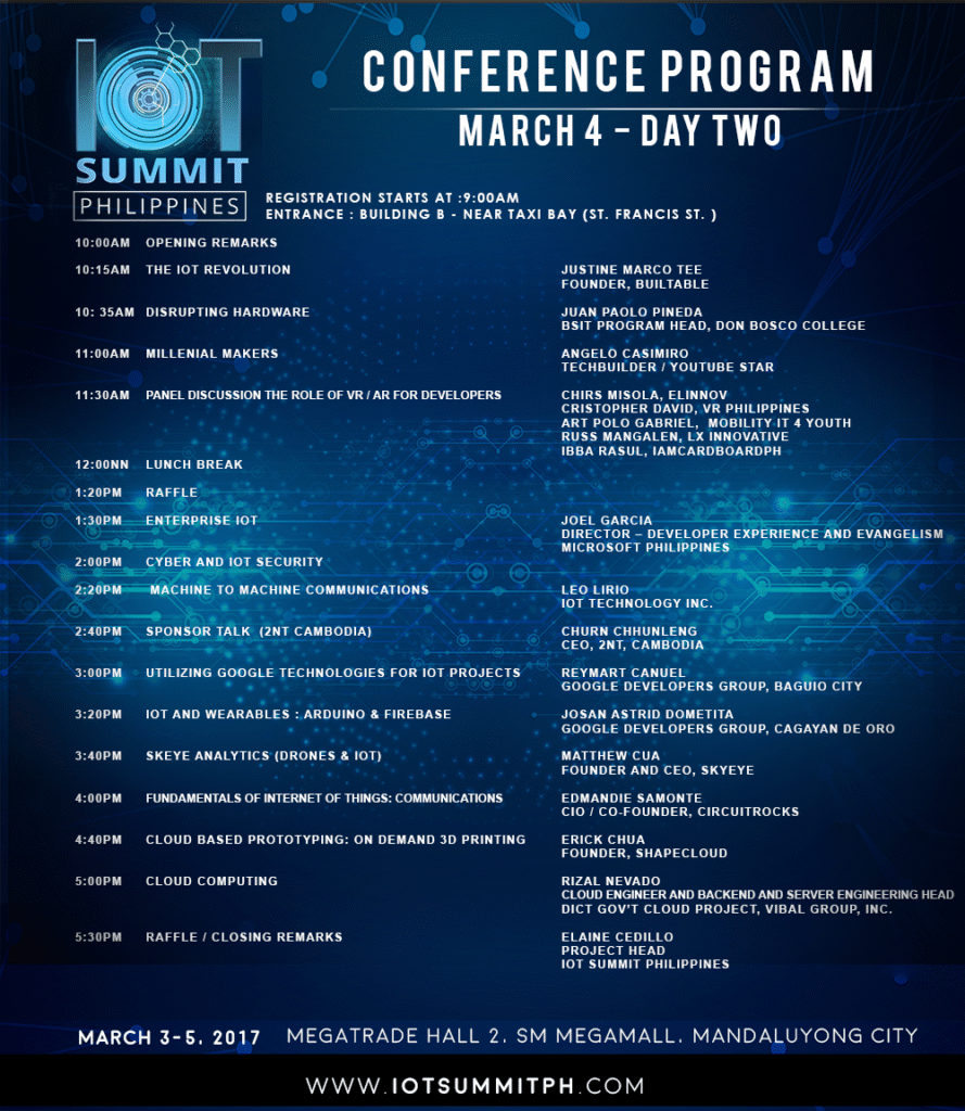 iot-summit-2017-schedule