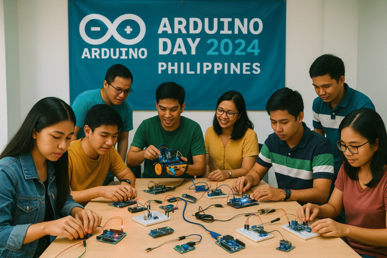 Arduino Day 2024 Philippines — Makers, Projects, and Circuitrocks