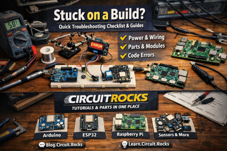 Circuit Help Hub: Troubleshooting Tips for Arduino, ESP32 & Raspberry Pi | Circuitrocks