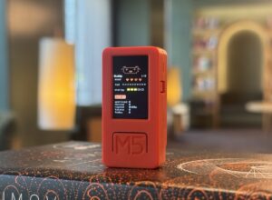 This project shows how an ESP32 device can pair with Claude over BLE, display status updates, and respond to approval prompts.