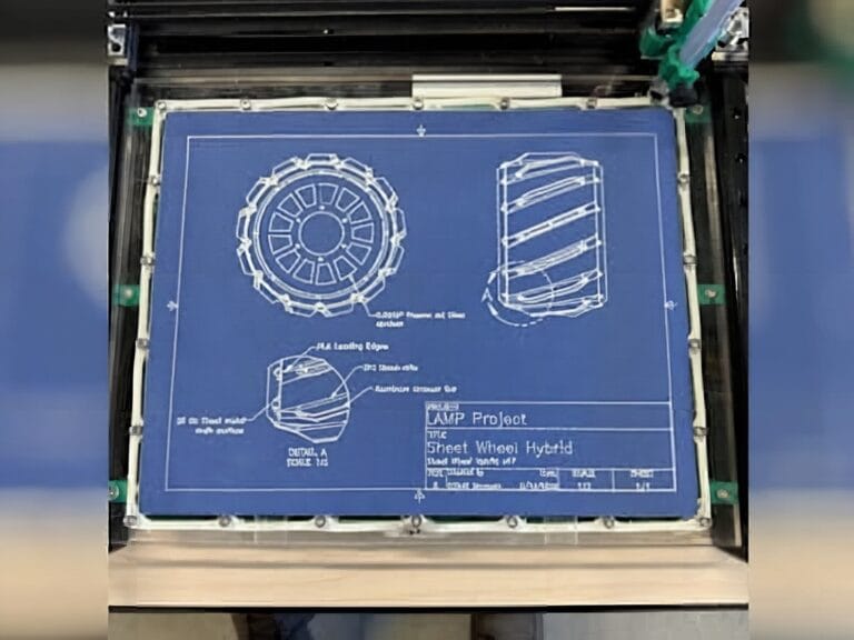Arduino UNO Q Powers a CoreXY Pen Plotter Built from Scrap