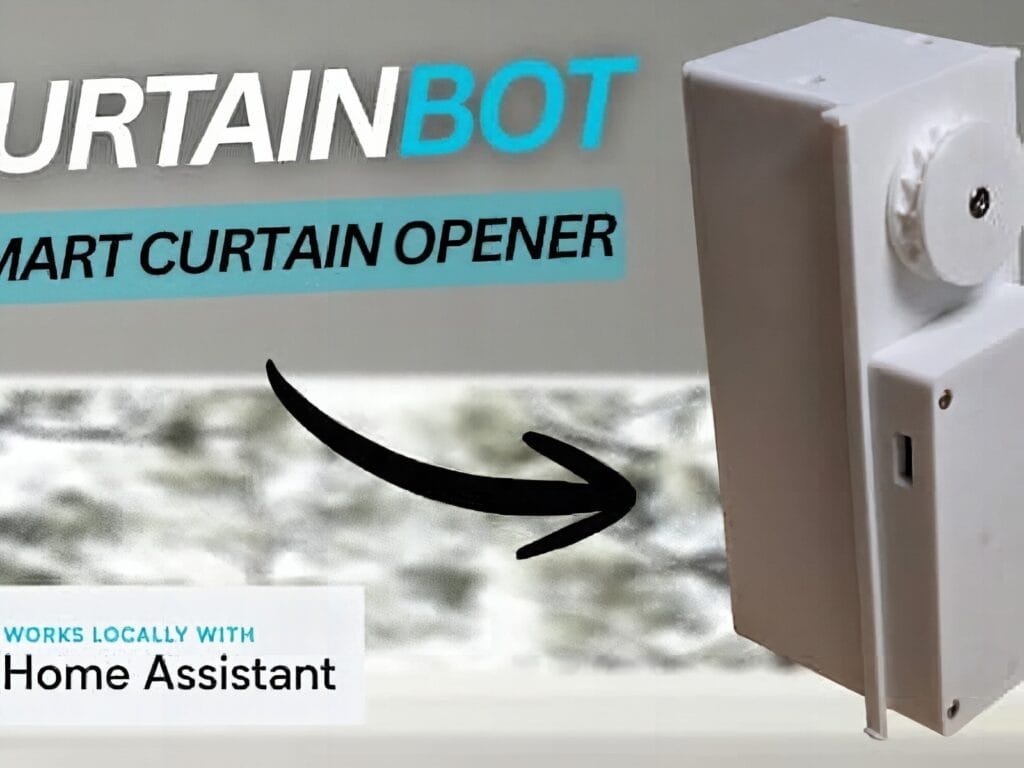 Renter-Safe DIY Smart Curtains with ESP32, AS5600 & Home Assistant