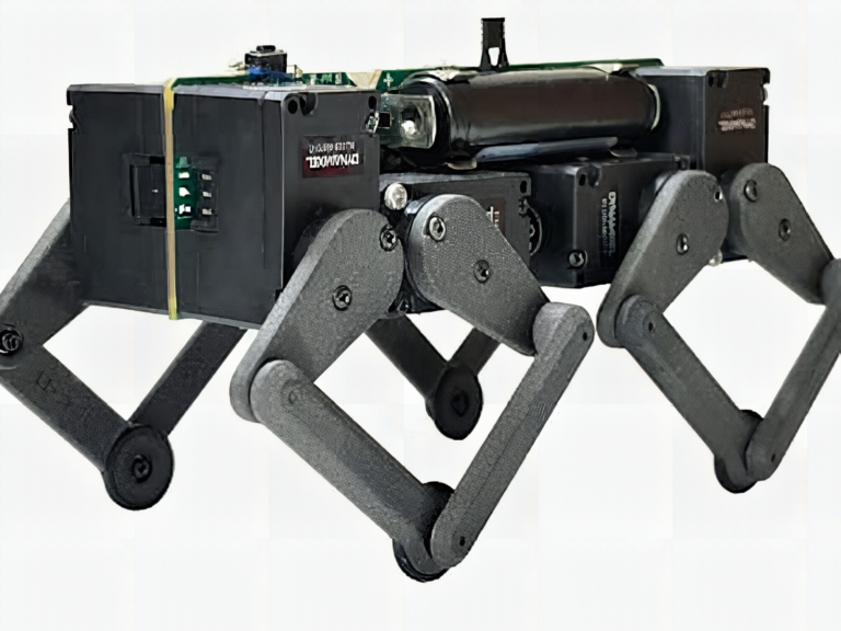 Q8botOne: A Palm-Sized Open Source Quadruped Robot Ships Soon