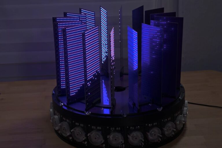 Bitluni’s 8,192-Core DIY GPU Is Built From 13-Cent RISC-V Chips