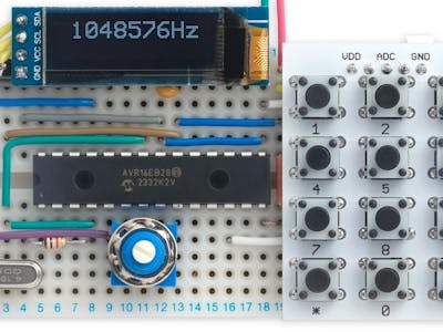 Build a 2 Hz to 33.5 MHz Signal Generator on One AVR EB Chip