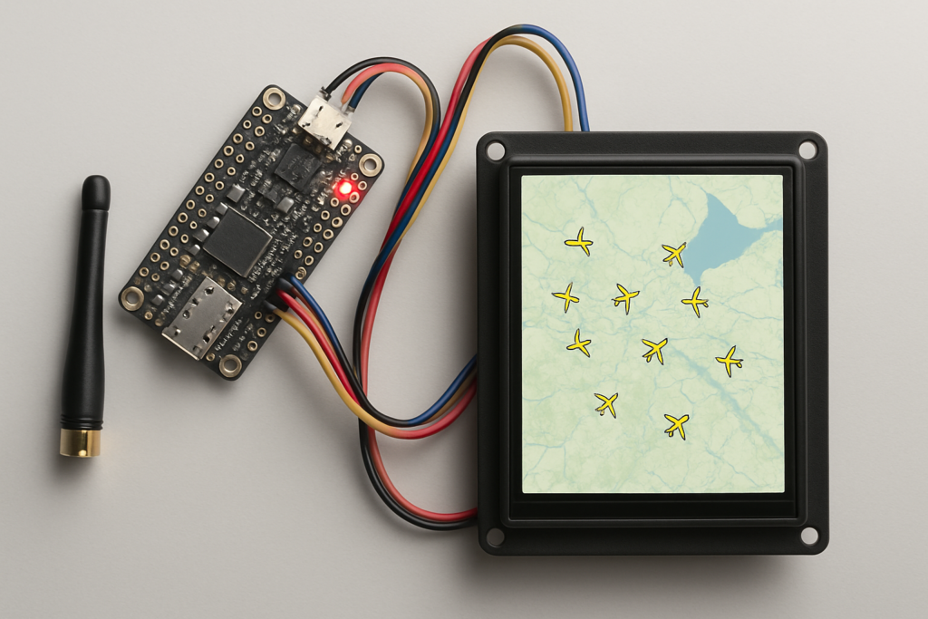 Build a Live Flight Tracker on the Feather RP2350 This Weekend