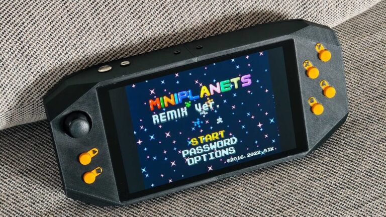 Build a No-Solder RetroArch Handheld with the Arduino UNO Q