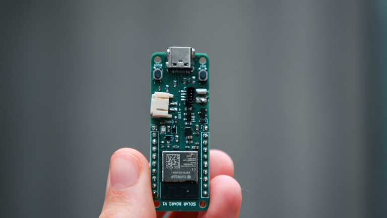 Build a Solar-Powered IoT Node with This ESP32-C6 Board
