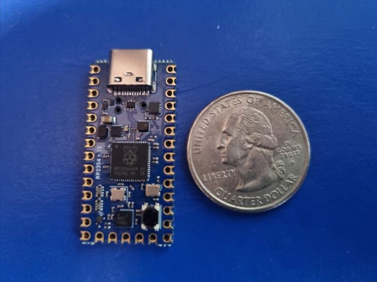 The $50 Forgix Puts a Raspberry Pi RP2354 and an FPGA on One Board