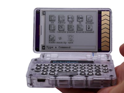 The PocketMage: An Open-Source ESP32-S3 E Ink PDA Goes Live