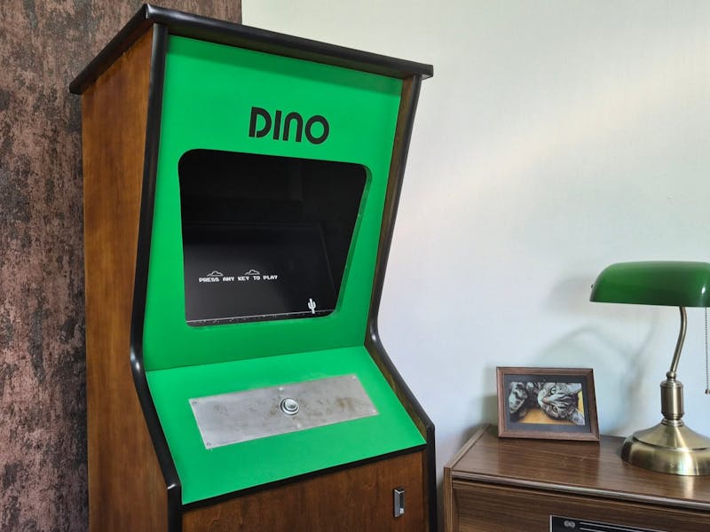This Raspberry Pi Arcade Cabinet Exists Only for Chrome’s Dino Game