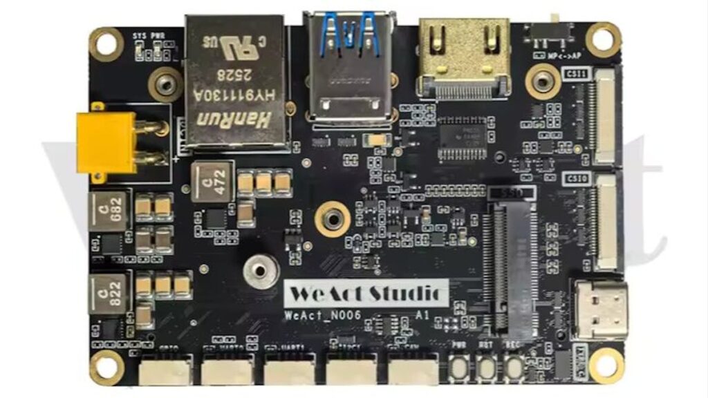 WeAct N006: A Credit-Card-Sized Jetson Orin NX Carrier Board