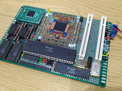 A Homebrew Motorola 68000 Gets Two Working PCI Slots at 10 MHz