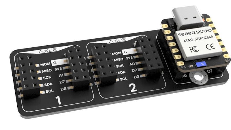 Axiometa’s AX22 Shield Turns Seeed XIAO Into a Solderless Rig