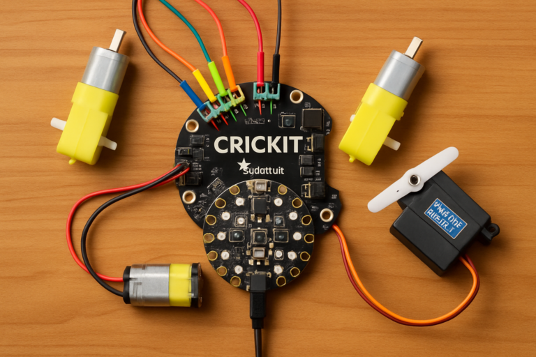 Build a Classroom Robot with Adafruit CRICKIT and CircuitPython