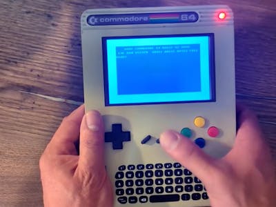 Build a Handheld Commodore 64 on a Raspberry Pi 3 and Pico