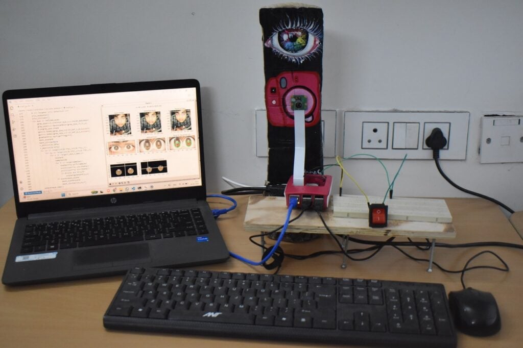 Build a Raspberry Pi Iris Colour Detector with OpenCV