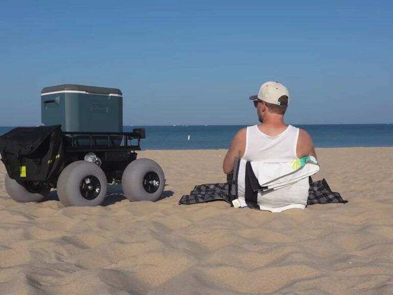 Build an ESP32-Driven Robot That Hauls Your Beach Gear on Sand