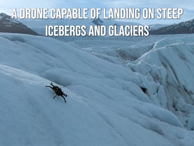 Ice Dart: The Drone That Spikes Itself Onto a Drifting Iceberg
