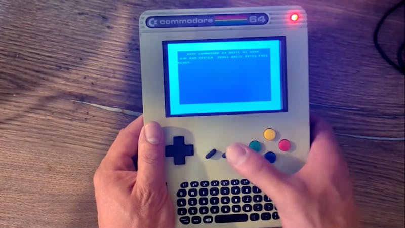 Portable Commodore 64: A Raspberry Pi 3 Retro Handheld Build