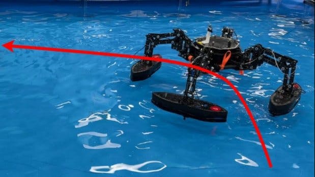 QuadBoat: Raspberry Pi Spider Robot That Rescues Swimmers