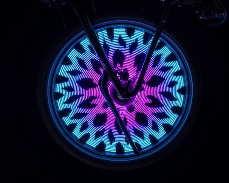 CircuitPython POV Bike Wheel: Floating Images on 6 LED Strips