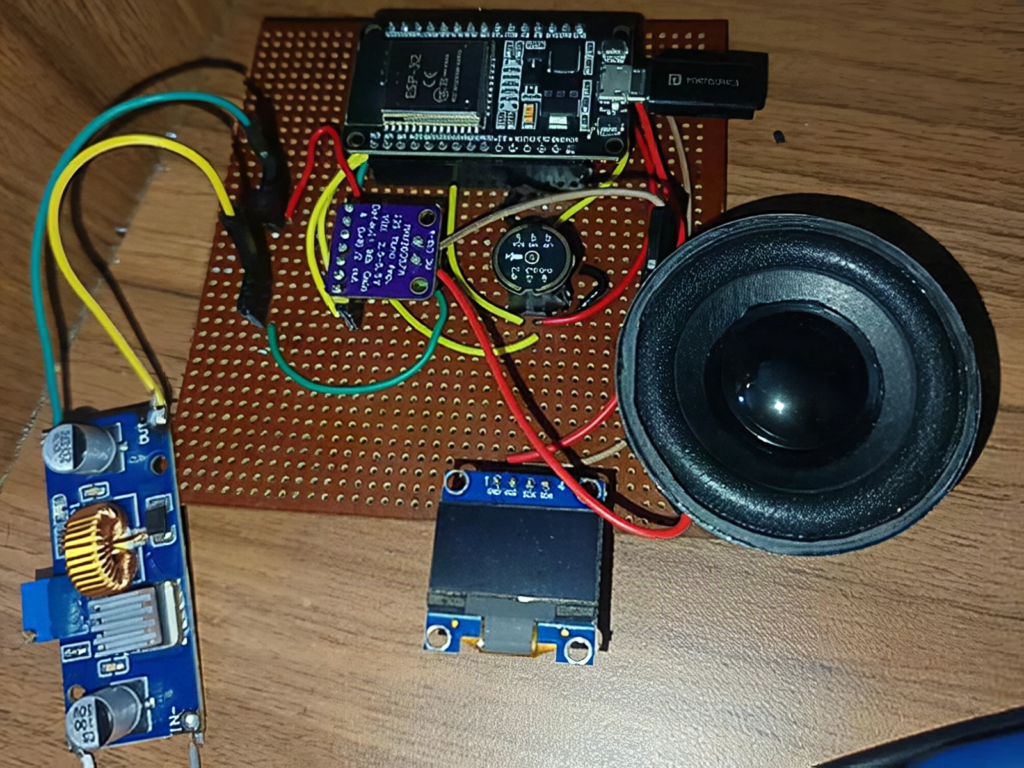 ESP32 AI Voice Assistant With Animated OLED Eyes (Whisper + GPT)