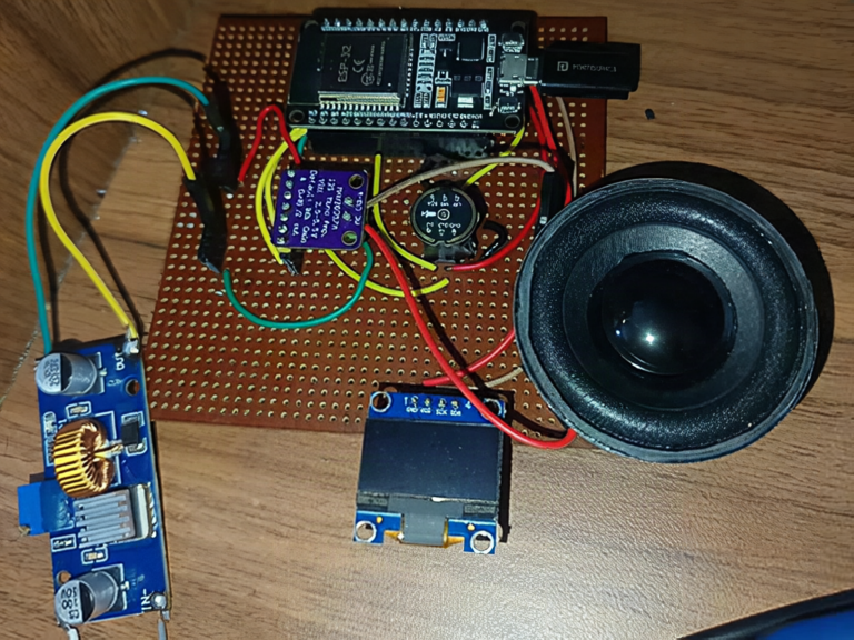 ESP32 AI Voice Assistant With Animated OLED Eyes (Whisper + GPT)