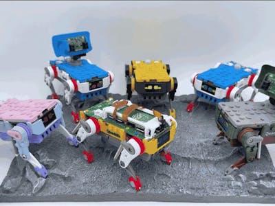 Petoi’s Quaddle Is a Foldable ESP32-S3 Quadruped Robot for $99