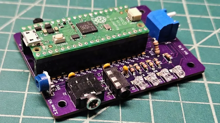 Raspberry Pi Pico Revives a Discontinued Heathkit Packet Radio Modem