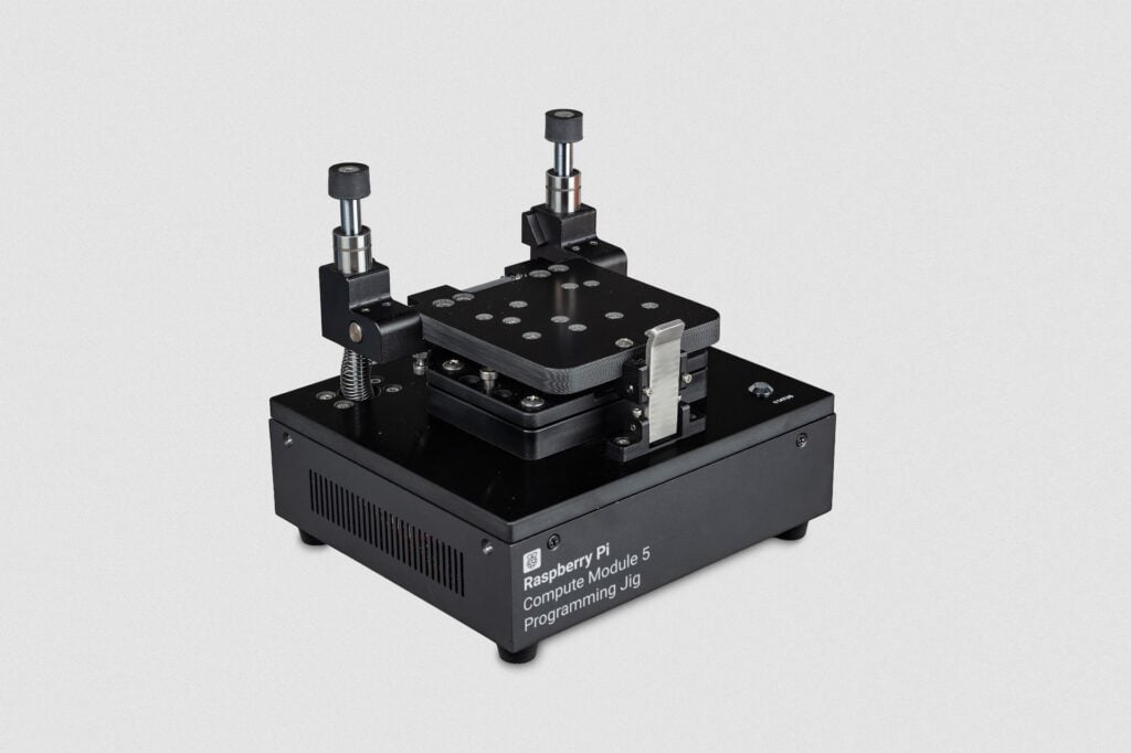 Raspberry Pi’s CM5 Programming Jig Flashes Modules in One Press