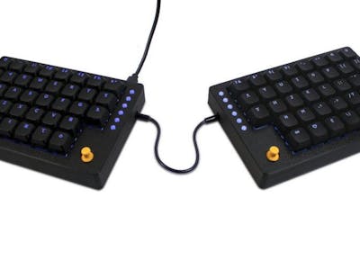 Tiwaz: An STM32 Split Keyboard That Is Also Two Macro Pads