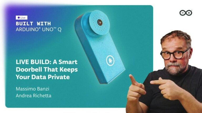 Arduino UNO Q Smart Doorbell Runs Its Vision Model On-Device