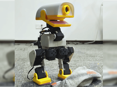 XGO Duck: Build an Open-Source Robot Duck with Arduino UNO Q