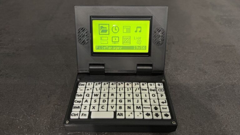 AVR Laptop: 24 FPS Video and Sound on an 8-Bit ATmega2560