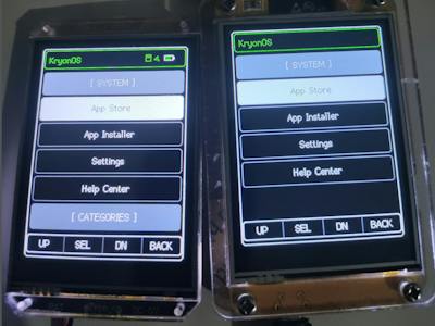 KryonOS Turns Your ESP32 Into a Tiny JavaScript Desktop