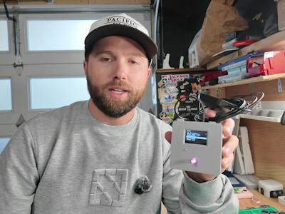 Open GPS: A DIY ESP32-S3 Golf Shot Tracker With a Rotary Dial