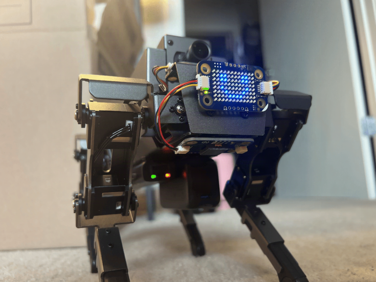 Robodog V2.0: Arduino UNO Q Gives a DOGZILLA S2 an AI Brain