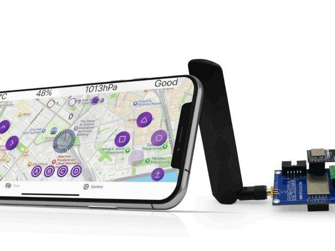 Long-Range Bluetooth LE Mesh on an STM32WB07 Module