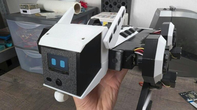 TNY-360 v2: An Open-Hardware ESP32-S3 Robot Dog Kit