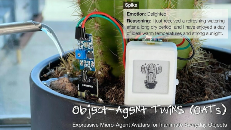 Weekend Build: Give Your Plant a Tamagotchi Face with ESP32